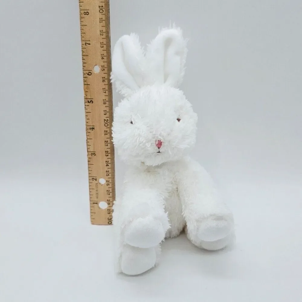 Bunnies By The Bay Bunny White Rabbit Plush Lovey